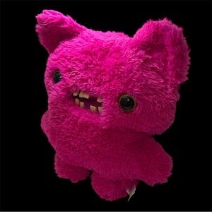 Fuggler Funny Ugly Monster Big Fugg Monster 18" Pink Plush RARE